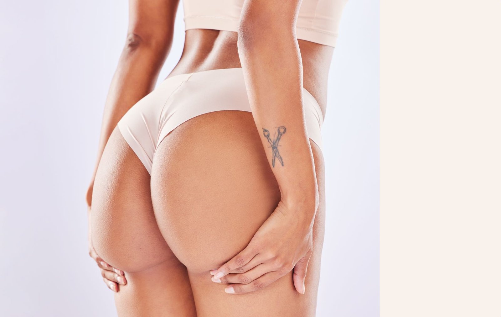 women with a round butt