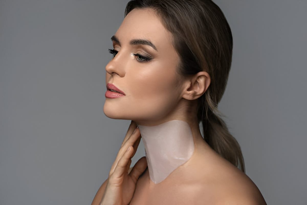 Miami woman with a deep neck lift