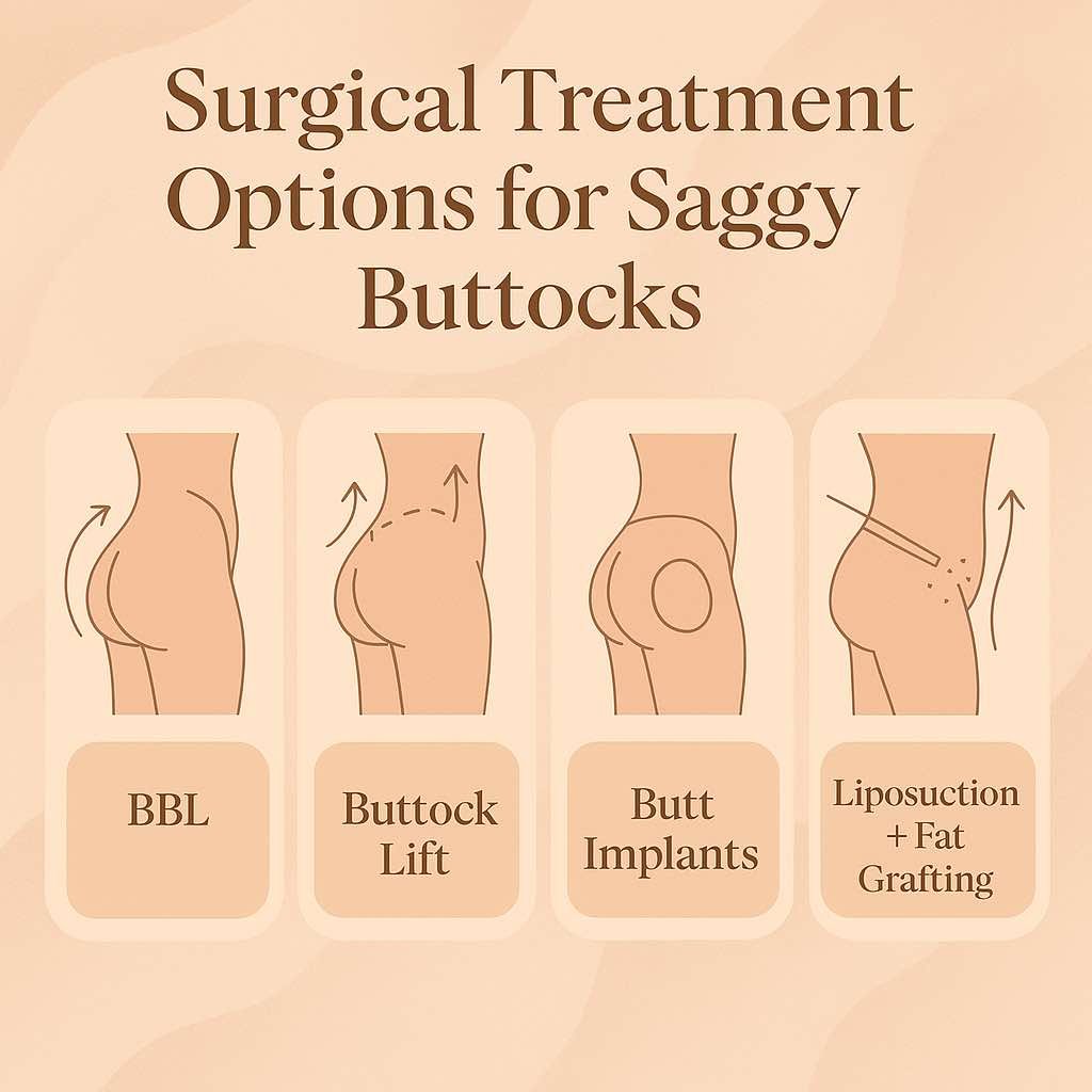 surgical treatment options for saggy butt
