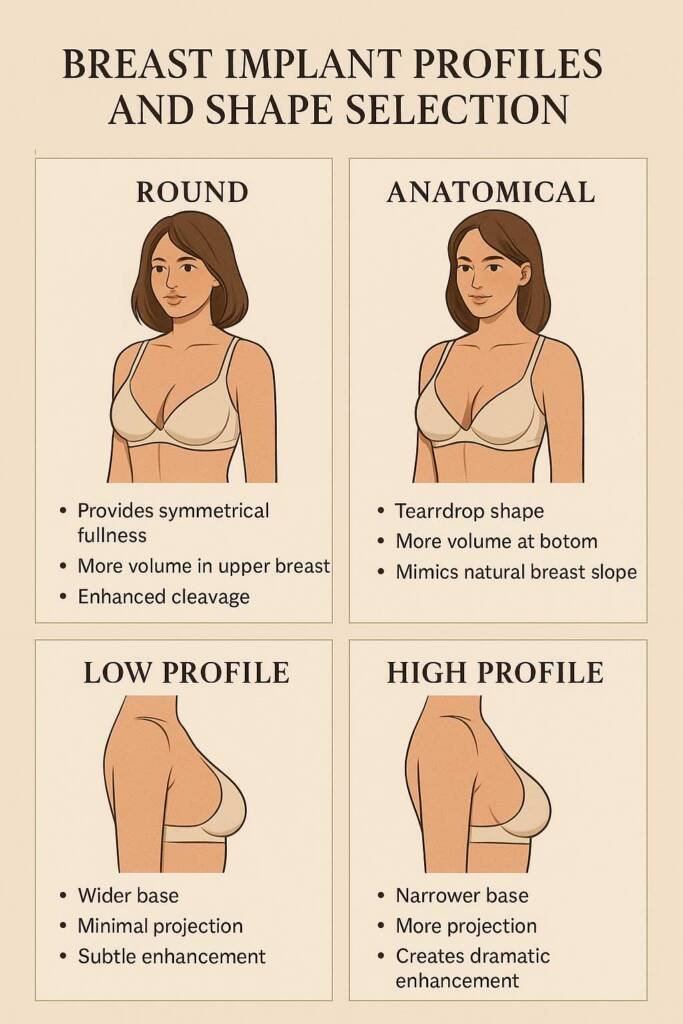 Breast Implant Profiles and Shape