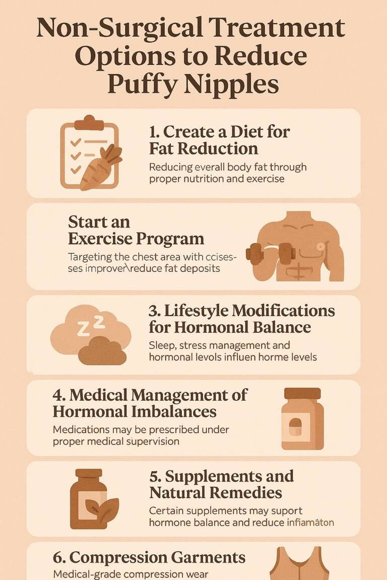 Reduce Puff How to Get Rid of Puffy Nipples: Guide to Causes, Treatments, and Solutions