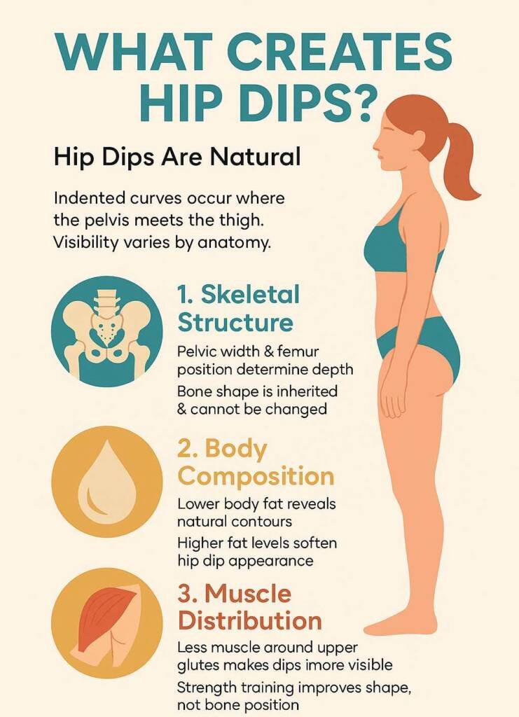 What Creates Hip Dips?