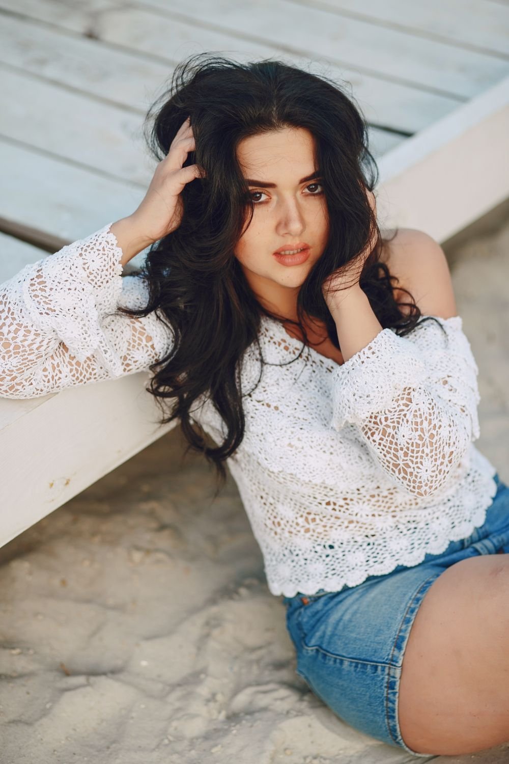 Lip Lift fashion woman face