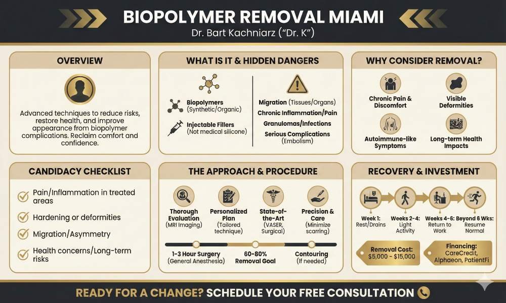 Biopolymer Removal Miami Infographic