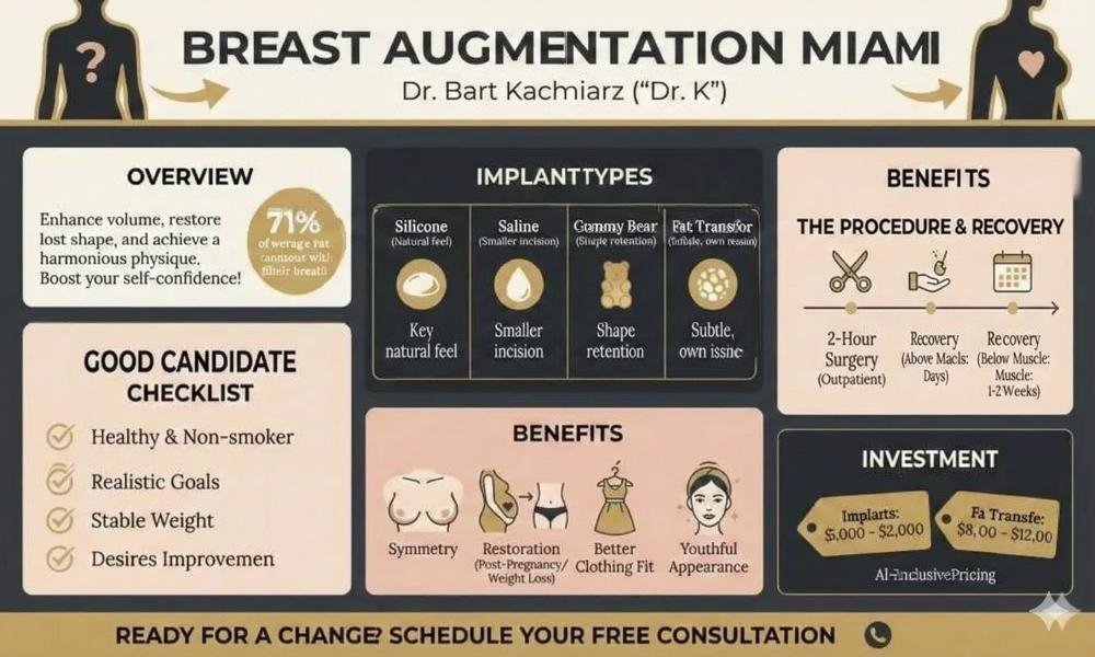 Lipo 360 & BBL Surgery Miami infographic