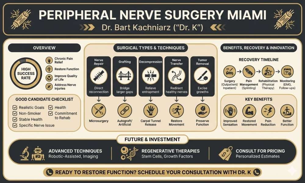 Peripheral Nerve Surgery - Miami - infographic