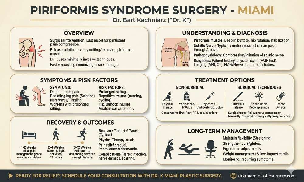 Piriformis Syndrome Surgery Miami infographics