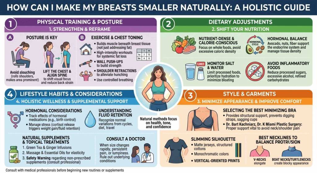 How Can I Make My Breasts Smaller Naturally