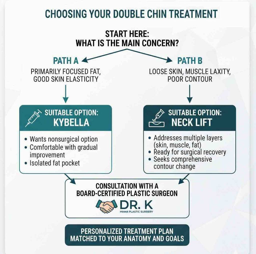double chin treatment opitons